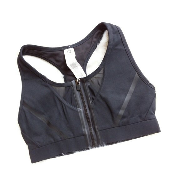 Fabletics Black Emmy Sport Bra UPF 50 XS - Picture 2 of 4